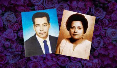 Eleuterio Leopoldo Cabrera García y Clara Luz Tenas Chavarría, padres de Alejandra.