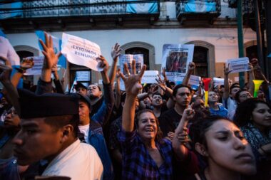 Las protestas ciudadanas marcaron