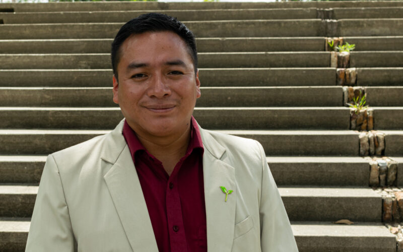Orlando Pérez, diputado electo por Quetzaltenango. Foto: Herbert Woltke.