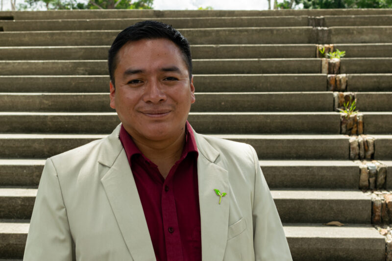 Orlando Pérez, diputado electo por Quetzaltenango. Foto: Herbert Woltke.