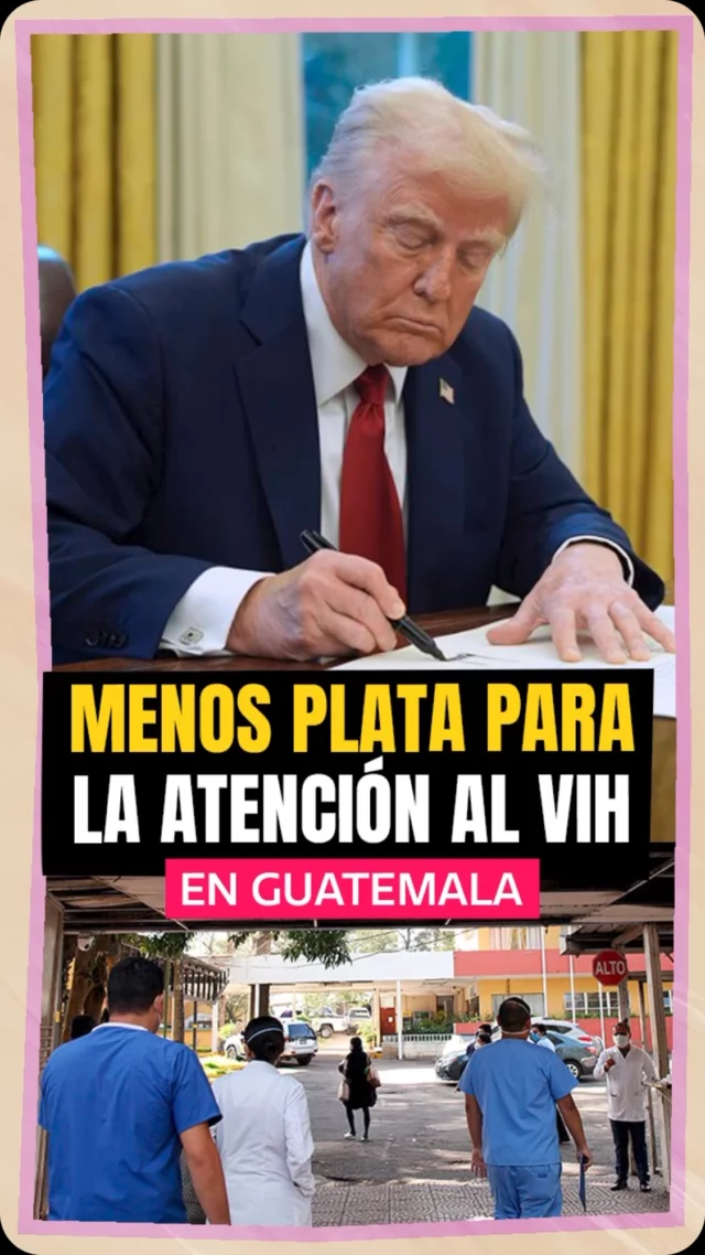 ¿Quiénes pierden con el retiro de fondos de #EstadosUnidos? 🤔

💉 Uno de los sectores afectados es el de la prevención y atención de #VIH e #ITS.

@jeanellydabeyba te cuenta con datos de @incidejoven 

#Salud #Guatemala #hiv #vihpositivo #usaid #periodismo #periodismodigital #guate #derechossexualesyreproductivos